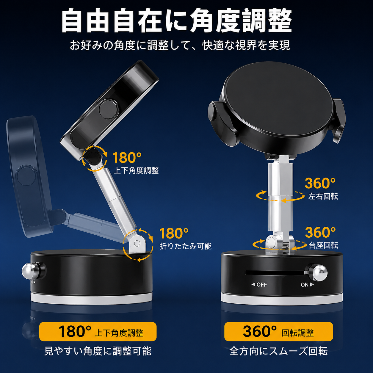 MagGrip Pro®｜360°スマート磁気スマホホルダー