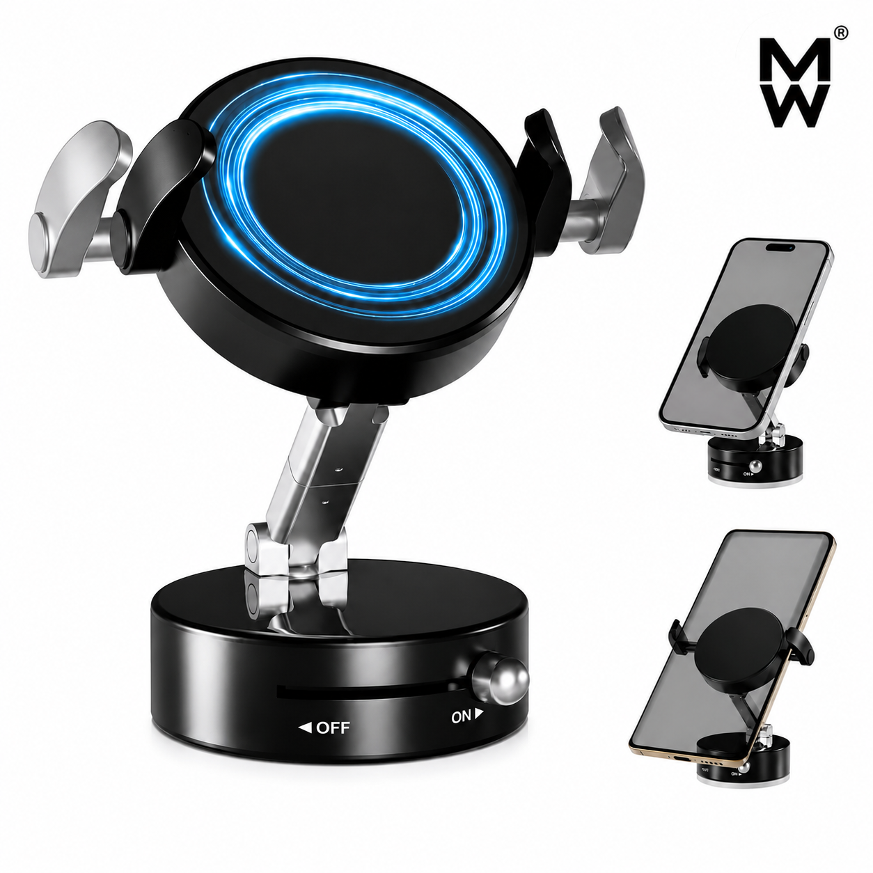 MagGrip Pro®｜360°スマート磁気スマホホルダー